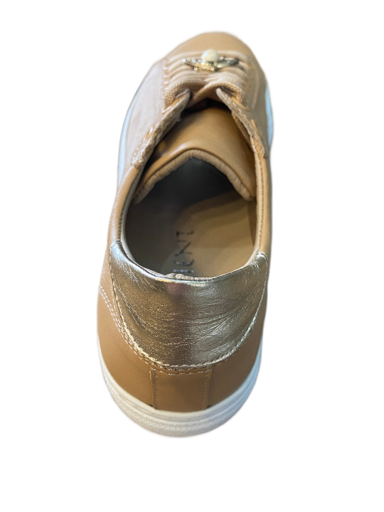 Camel Leather Sneakers