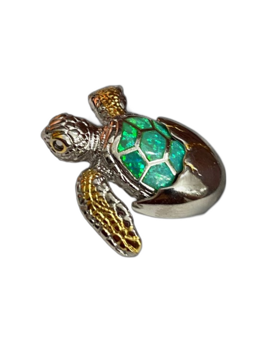 hatching Sea Turtle Pendant