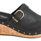 CORKYS WHO KNEW CLOG - BLACK