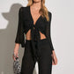Sia Crochet Tie Top (Assorted Colors)