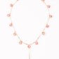 Floral Pearl Dangle Necklace