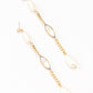 Long Mother of Pearl Earring