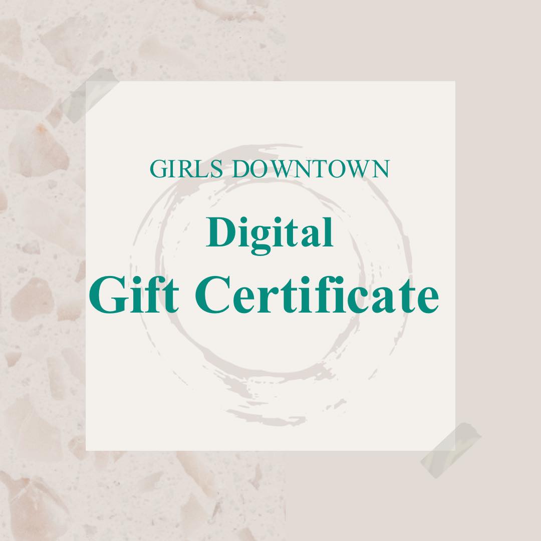 Digital Gift Certificate