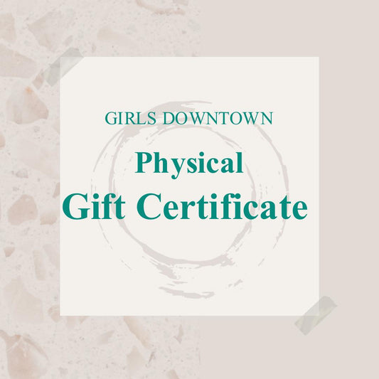 Physical Gift Certificate