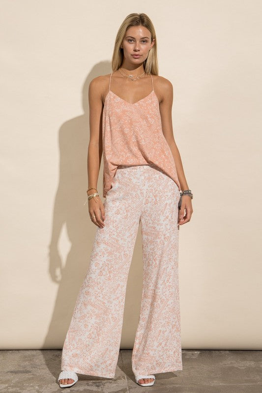 Lianne Floral Palazzo Pants