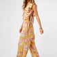 Paisley Tie Back Jumpsuit