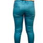 Kambria Teal Crinkle Joggers