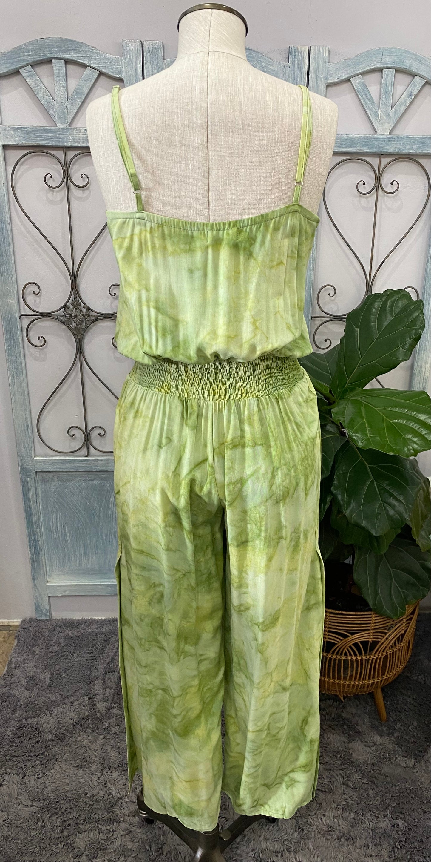 Dhanu Green Glam Jumpsuit