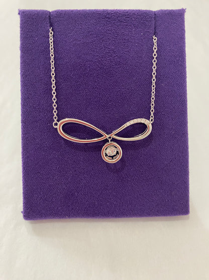 Sterling Silver Infinity Necklace