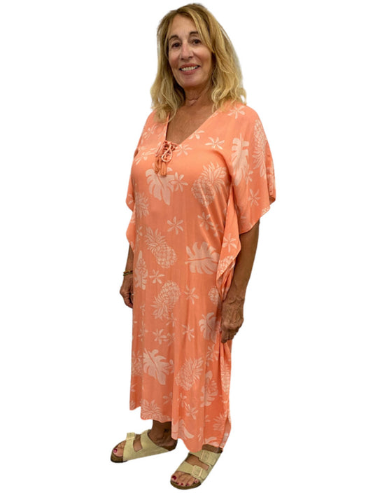 Amber Caftan Midi Dress