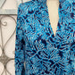 Fonda Sky Blue 3/4 Sleeve Dress