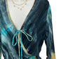Blue Tie Dye Zion Bell Sleeve Jumpsuit