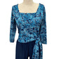 Callie Coral Print Top