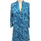 Fonda Sky Blue 3/4 Sleeve Dress