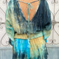 Beaded Tie Dye Romper