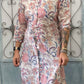 Berry Shirt Dress