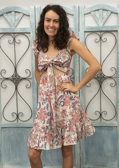 Siena Strawberry Short Dress