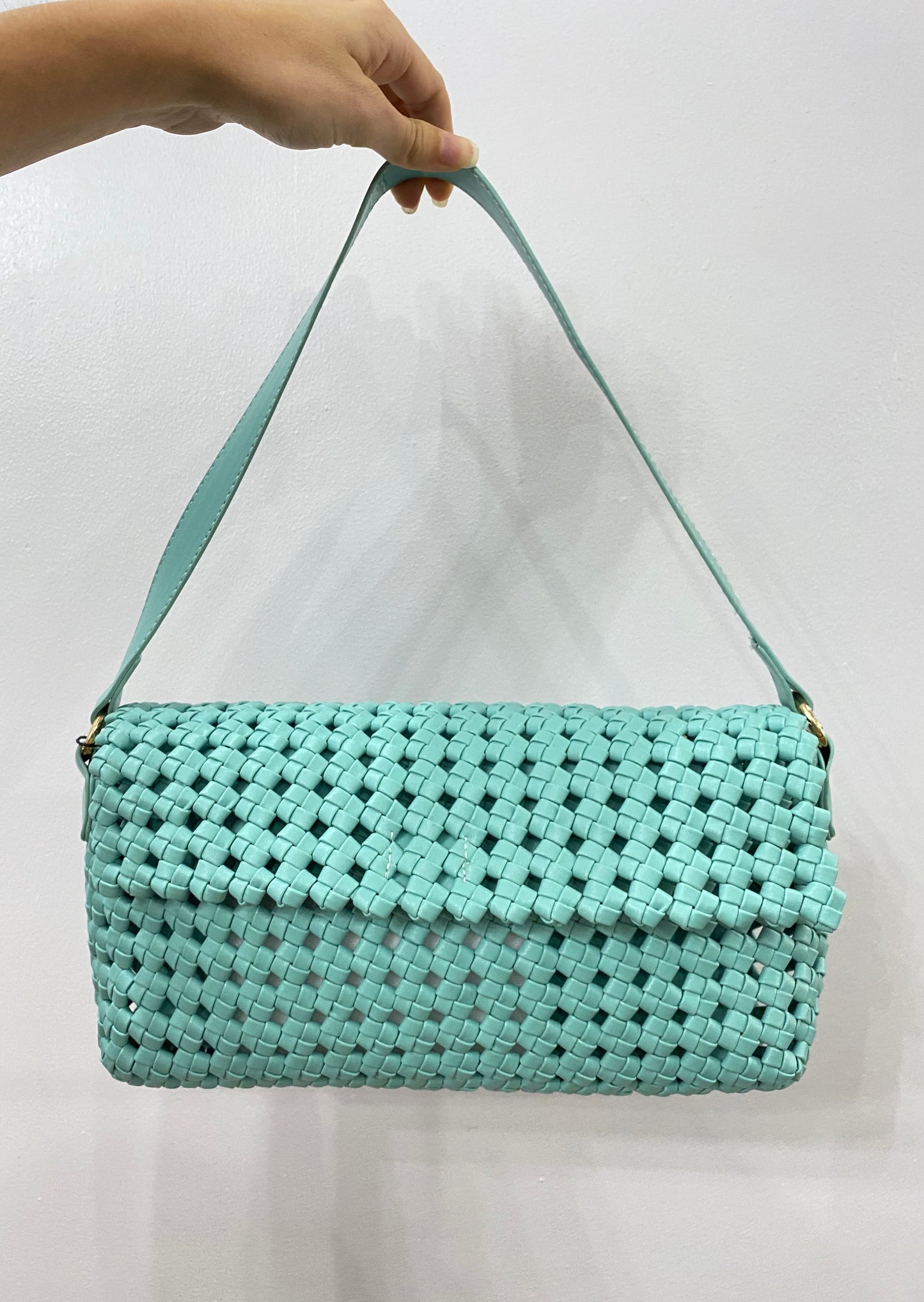 Braided Soft Clutch (Assorted Colors)