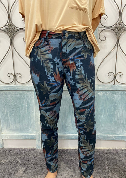 Blue Tropics Reversible Pants