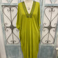 Lou Lime Long Caftan Dress