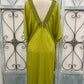 Lou Lime Long Caftan Dress