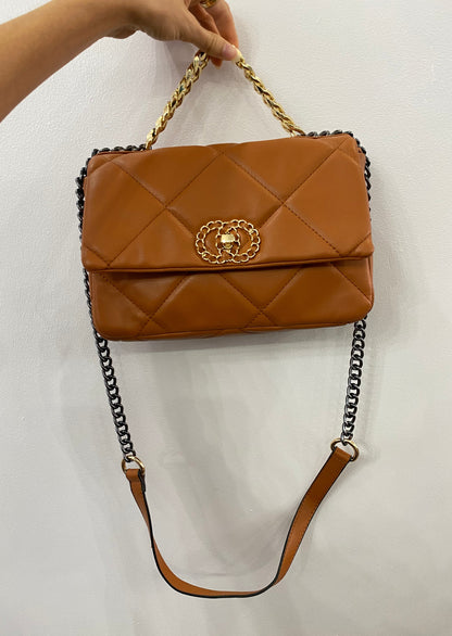 Classic Quilted Cross Body Bag (Assorted Colors)