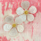 Flower Stud Earrings (Assorted Colors)