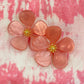 Flower Stud Earrings (Assorted Colors)