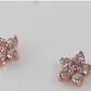 Flower Stud Earrings (Assorted Colors)