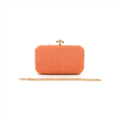 Knot Chain Handle Clutch (Assorted Colors)