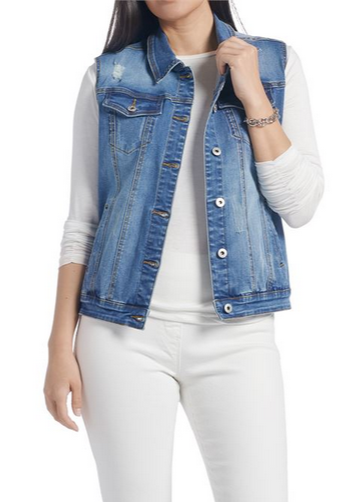 Super Stretch Jean Vest