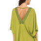 Lou Lime Long Caftan Dress