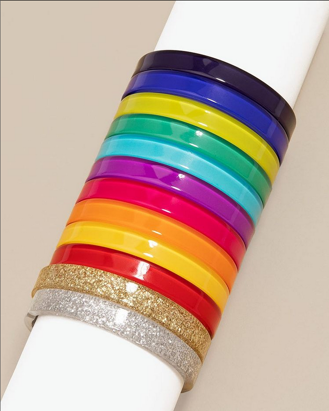 Laurie Bangle Bracelet (Assorted Colors)