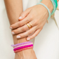 Leanna Glass Bead Bracelet (Assorted Colors)