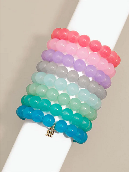 Layla Beaded Bracelet (Assorted Colors)
