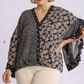 Autumn Mixed Print Top (XL-2XL)