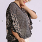 Autumn Mixed Print Top (XL-2XL)