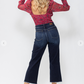 Judy High Waist Cropped Wide Leg Jeans