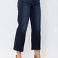 Judy High Waist Cropped Wide Leg Jeans