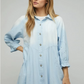 Debbie Button Down Denim Dress