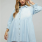 Debbie Button Down Denim Dress