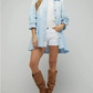 Debbie Button Down Denim Dress
