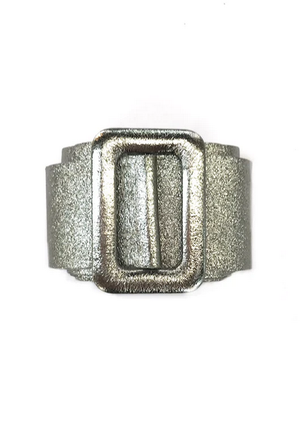 Metallic Leather Belt (Assorted Colors)