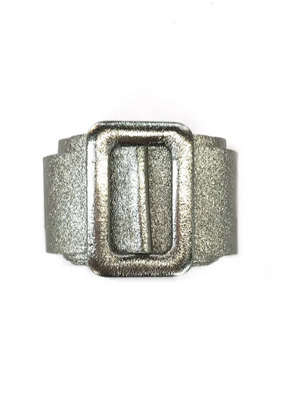 Metallic Leather Belt (Assorted Colors)