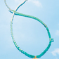 Floral Coin Necklace (Assorted Colors)