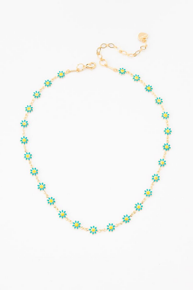 Dainty Daisy Necklaces (Assorted Colors)