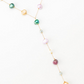 Colorful Pearl Lariat Necklace