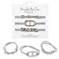 Bracelet Hair Tie (Assorted Colors)