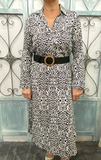 Black Fiji August Midi Dress