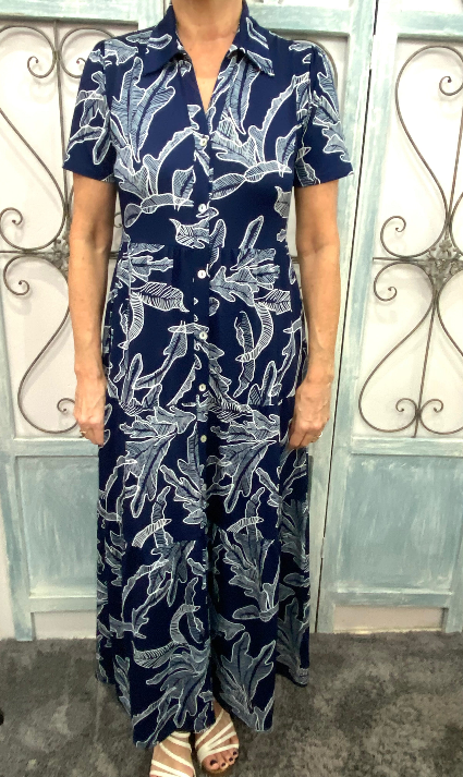 Navy Desiree Maxi Dress